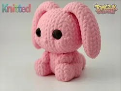 Knitted Bunny – Bouncy and Cute!