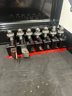 Lathe toolholder , AXA1 toolholder, toolbox organisation, magnets and dovetail connecting feature