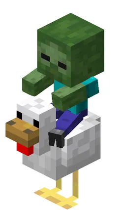 Minecraft Chicken Jockey