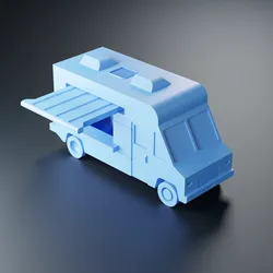 Print-in-Place Food Truck