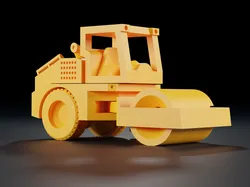 Print-in-Place Steam Roller