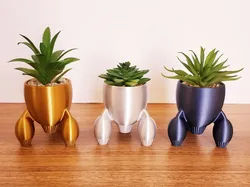 RetroRocket Planter