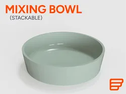 Small Stackable Mixing Bowl