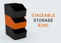 Stackable Storage Bins
