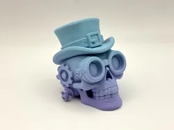 Steampunk Skull with Attitude