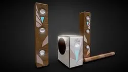 TOWER SPEAKER 3D MODEL