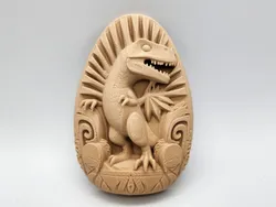 Tyrannosaurus Rex Relief Sculpture Wall Art - No Supports