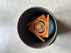 Backpacking Stove / Fuel canister stand