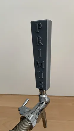 Beer tap handle (primus + customizable)