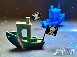 Benchy's Jolly Roger - Pirate Flag