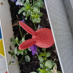 Bunny easter decoration - egg