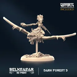 Characters & Creatures STL تنزيل - فوريست تيرور ج عارية - Belksasar 3DPrint