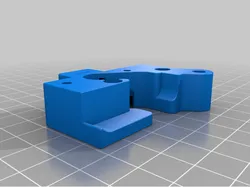 E3D ToolChanger Hemera Mount with Captive Nuts
