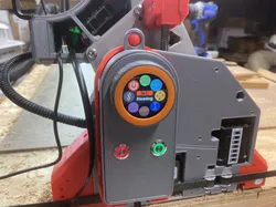 FluidDial Pendant CRADLE v2.2 - for LowRider v4 (attaches to YZ plate on X-min side)