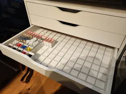 Gridfinity Base for Ikea Alex (wide) drawers