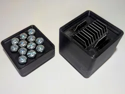 Gridfinity Segway Navimow replacement blade and screws bins