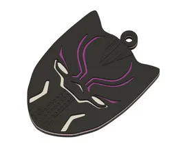 Jewelry & Accessories STL indir - zwarte panter sleutelhanger - Gominolozgz