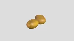 Kiwi Fruit 3D Model AR VR