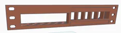 Linksys PAP2 10" rack mount with 6 keystones
