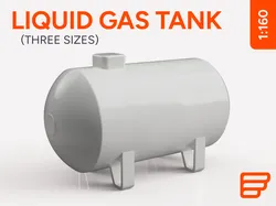 LPG Gas Tank · N Scale