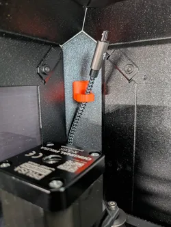 Magnetic cable management holder for Prusa Core One