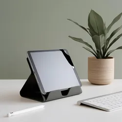 Modern Sleek Design Tablet, iPad Stand - Holder