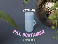 Pill Container | Compact and Watertight - Tested