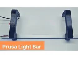 Prusa Light Bar Simple Print by