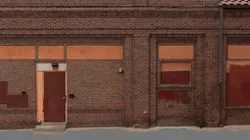 Red Brick Facade Scan