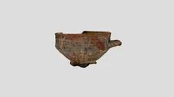 * Roodbakkende kom / Red baking bowl
