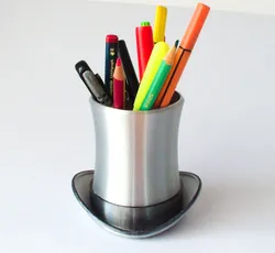 Stationery & Learning Tools STL Download - TOP HAT PEN HOLDERby 3dhoome