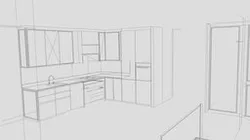 Test 3D Sketch Interior - Grease pencil