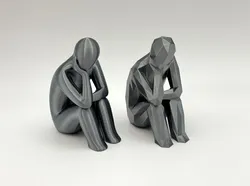 The Thinkers – Smooth & Lowpoly