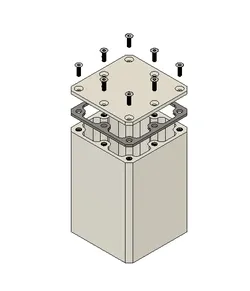 Tools & Spare Parts STL تنزيل - صندوق 60 × 60 × 60 × 90 مم - XP3Design