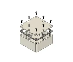 Tools & Spare Parts STL تنزيل - صندوق 75 × 75 × 75 × 30 مم - XP3Design