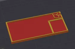 TPU Fan Caddy Mat