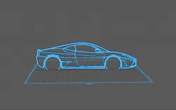 Vehicles & Machinery STL تنزيل - فيراري - 430 سكوديريا - PAWU STL Studio