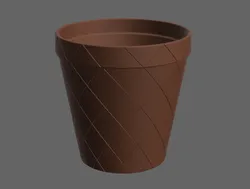 YARQM: Terracotta Flower Pot