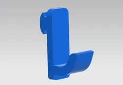 3D Printer Parts STL Download - Simple hook for Ender printerby Rulman00