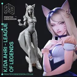 Ahri KDA - League of Legends - 25cm tall model