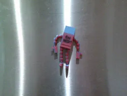 Articulated Milk Toy/Fridge Magnet