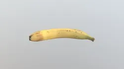 Banana Fruit 3D Model AR VR PBR