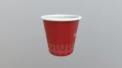 Coffee Cup 3D Model AR VR PBR