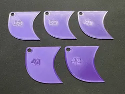 Continuous Curvature Radius Gauges