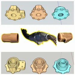 CPAP hose magnet connectors