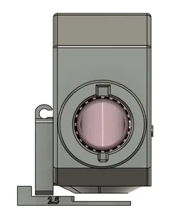 Custom K1 Printhead Housing with Adjustable BTT Eddy Mount