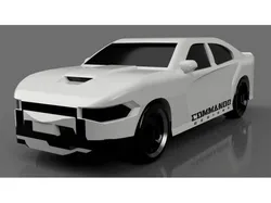 Dodge Charger - SRT 8 Version - car - no support