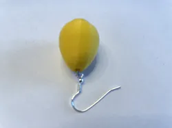 Eggshaped Easter Ear Pendants (4 sizes)