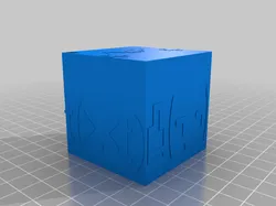 Fidget Cube 3D maze