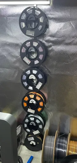 Fișiere pentru imprimante 3D | Fișier 3MF | TestStakes - Mini-SpoolHolder + Extender
